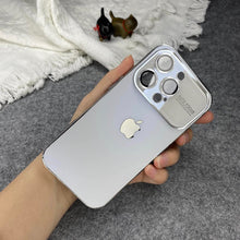 Load image into Gallery viewer, Premium Chromatic AG Lens Glass Case For iPhone 15 Series