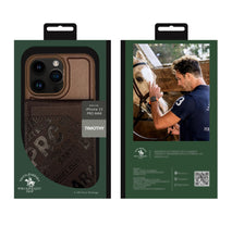 Load image into Gallery viewer, Premium Santa Barbara Polo &amp; Racquet Club ® Hulda Series Leather Case for iPhone 15 Series