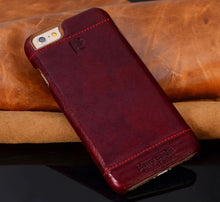 Load image into Gallery viewer, 100% ORIGINAL Pierre Cardin Genuine Leather Hard Back Case Cover For Apple iPhone 7/8