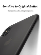 Load image into Gallery viewer, Apple iPhone X / XS Premium Ultra Slim Paper Thin 0.3mm Matte Finish Soft TPU Case