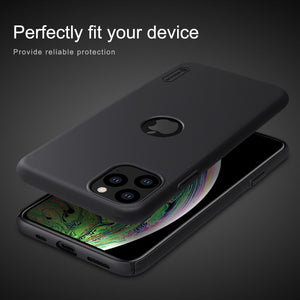 Premium Nillkin Super Frosted Shield Matte cover case for Apple iPhone 11 Pro (5.8) (with LOGO cutout)- Black