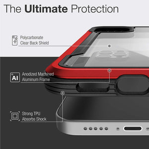 Luxury X-Doria Defense Shield Back Case Cover for i Phone 12 Series.