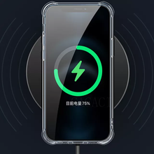 Load image into Gallery viewer, HENKS® iPhone 12 Series Anti-Knock TPU Transparent MagSafe Case