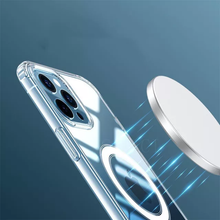 Load image into Gallery viewer, HENKS® iPhone 12 Series Anti-Knock TPU Transparent MagSafe Case