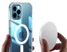 Load image into Gallery viewer, HENKS® iPhone 12 Series Anti-Knock TPU Transparent MagSafe Case