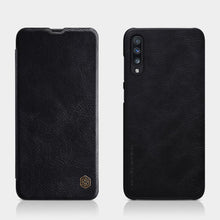 Load image into Gallery viewer, Samsung Galaxy A70 Nillkin Qin Series Vintage Leather Flip Case Wallet Cover