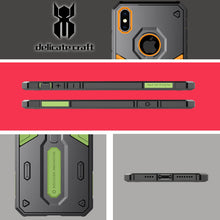 Load image into Gallery viewer, Apple iPhone XS Max Nillkin Defender II Series Heavy Duty Drop Protection Hybrid Armor Back Case