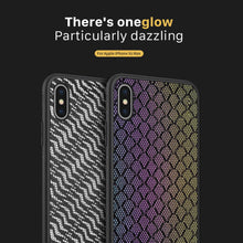 Load image into Gallery viewer, Apple iPhone XS Max Nillkin Twinkle Series Rainbow Gradient Reflector Glitter TPU Case