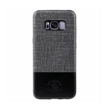 Load image into Gallery viewer, Santa Barbara Polo & Racquet Club Virtuoso Leather Case For Samsung Galaxy S8 Plus - Black