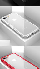 Load image into Gallery viewer, HENKS Premium Anti Scratch HD Clear 9H Hardness Tempered Glass Back Case Cover for Apple iPhone 7 Plus/ 8 Plus-- (White)