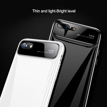 Load image into Gallery viewer, HENKS Luxury Smooth Mirror Camera Lens Anti Scratch Back Case Cover for Apple iPhone 8 Plus/ 7 Plus