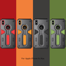 Load image into Gallery viewer, Apple iPhone XS Max Nillkin Defender II Series Heavy Duty Drop Protection Hybrid Armor Back Case