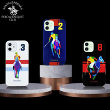 Load image into Gallery viewer, Premium Santa Barbara Polo Racquet Jockey TPU Scent Series Case For I phone 12 Series.