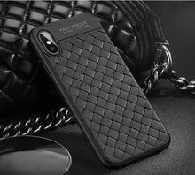 Load image into Gallery viewer, Apple iPhone X Premium Classic Soft Silicone Ultra Slim Breathable Weaving Back Case Cover