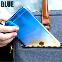 Load image into Gallery viewer, HENKS Luxury Blue Ray Laser Gradient Dual Color Hard Back Case Cover for Apple iPhone 7 Plus/ 8 Plus