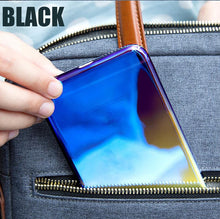 Load image into Gallery viewer, HENKS Luxury Blue Ray Laser Gradient Dual Color Hard Back Case Cover for Apple iPhone 7 Plus/ 8 Plus