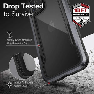 Luxury X-Doria Defense Shield Back Case Cover for i Phone 12 Series.
