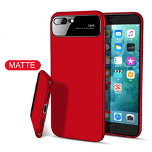 Load image into Gallery viewer, HENKS Luxury Smooth Mirror Camera Lens Anti Scratch Back Case Cover for Apple iPhone 8 Plus/ 7 Plus