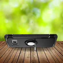Load image into Gallery viewer, Samsung Galaxy S8 Plus Luxury Carbon Fiber Design Shockproof Hybrid Ring Holder Case