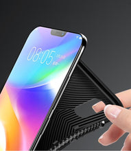 Load image into Gallery viewer, Vivo V9 Luxury Carbon Fiber Design Shockproof Hybrid Ring Holder Back Case