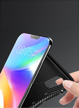 Load image into Gallery viewer, Vivo V9 Luxury Carbon Fiber Design Shockproof Hybrid Ring Holder Back Case