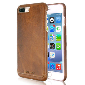 100% ORIGINAL Pierre Cardin Genuine Leather Hard Back Case Cover For Apple iPhone 7/8