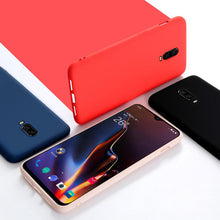 Load image into Gallery viewer, OnePlus 6T Premium Liquid Silicone Ultra Thin Soft Silicone Candy Color Back Case Cover
