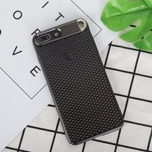 Load image into Gallery viewer, Henks Premium Ultra Slim Metal Back Camera Protection Kickstand Hollow Shell Bracket Back Case for Apple iPhone 7 Plus/ 8 Plus