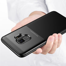 Load image into Gallery viewer, Luxury Anti-Knock PC+TPU Criss Cross Grid Soft Back Case Cover for Samsung Galaxy S9
