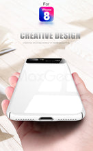 Load image into Gallery viewer, HENKS Luxury Smooth Mirror Camera Lens Anti Scratch Back Case Cover for Apple iPhone 8 Plus/ 7 Plus