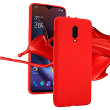 Load image into Gallery viewer, OnePlus 6T Premium Liquid Silicone Ultra Thin Soft Silicone Candy Color Back Case Cover