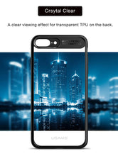 Load image into Gallery viewer, Premium Transparent Hard Acrylic Back with Soft TPU Bumper Case for Apple iPhone 7 Plus &amp; 8 Plus