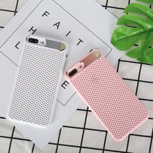 Load image into Gallery viewer, Henks Premium Ultra Slim Metal Back Camera Protection Kickstand Hollow Shell Bracket Back Case for Apple iPhone 7 Plus/ 8 Plus