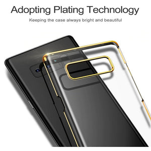 Luxury High-End Electroplated Anti-Scratch Shockproof Back Case Cover for Samsung Galaxy Note 8