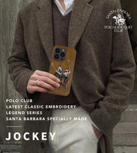 Load image into Gallery viewer, Santa Barbara Polo &amp; Racquet Club ® Luxury Jockey Series Leather Case for iPhone 14 Series