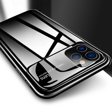 Load image into Gallery viewer, Apple iPhone 11 Pro Max Luxury Smooth Mirror Effect Camera Lens Anti Scratch Back Case Cover
