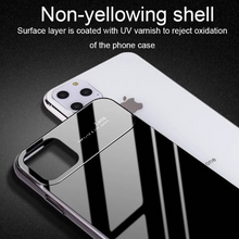 Load image into Gallery viewer, Apple iPhone 11 Pro Max Luxury Smooth Mirror Effect Camera Lens Anti Scratch Back Case Cover