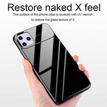 Load image into Gallery viewer, Apple iPhone 11 Pro Max Luxury Smooth Mirror Effect Camera Lens Anti Scratch Back Case Cover