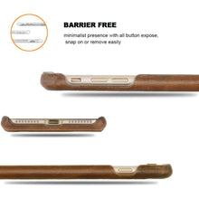 Load image into Gallery viewer, 100% ORIGINAL Pierre Cardin Genuine Leather Hard Back Case Cover For Apple iPhone 7/8