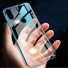Load image into Gallery viewer, XIAOMI REDMI NOTE 6 PRO PREMIUM LASER PLATING SERIES SOFT TPU CLEAR TRANSPARENT BACK CASE COVER