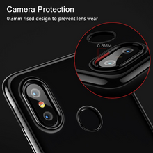 Load image into Gallery viewer, XIAOMI REDMI NOTE 6 PRO PREMIUM LASER PLATING SERIES SOFT TPU CLEAR TRANSPARENT BACK CASE COVER