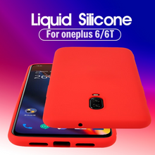 Load image into Gallery viewer, OnePlus 6T Premium Liquid Silicone Ultra Thin Soft Silicone Candy Color Back Case Cover