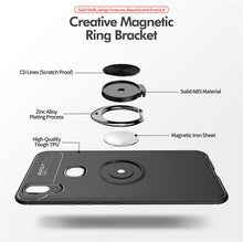 Load image into Gallery viewer, Vivo V9 Premium Ring Holder Shockproof Soft Silicone TPU Case