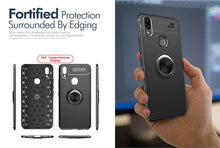 Load image into Gallery viewer, Vivo V9 Premium Ring Holder Shockproof Soft Silicone TPU Case