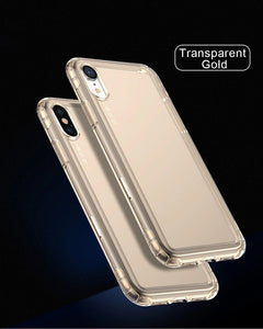 Apple iPhone X / XS Premium Clear Transparent  Airbag Safety Anti Fall Prevention Case