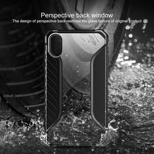 Apple iPhone XS Max Luxury Hybrid Armor Michelin Tyre Texture Drop Resistance Back Case