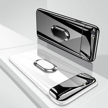 Load image into Gallery viewer, Luxury Smooth Mirror Effect Ring Holder Kickstand Back Case for Apple iPhone 7/8