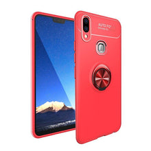 Load image into Gallery viewer, Vivo V9 Premium Ring Holder Shockproof Soft Silicone TPU Case