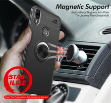 Load image into Gallery viewer, Vivo V9 Premium Ring Holder Shockproof Soft Silicone TPU Case