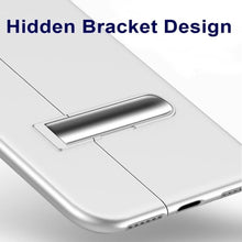 Load image into Gallery viewer, Apple iPhone X / XS Luxury Built In Magnetic Adsorption Bracket Back Case with Kickstand